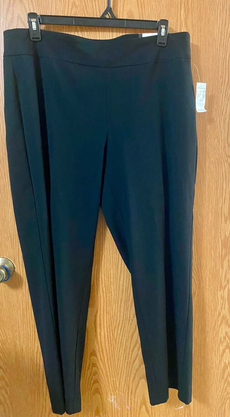 Roz & Ali The Secret Agent Collection Tummy Control Trouser Pants Size 16W NWT